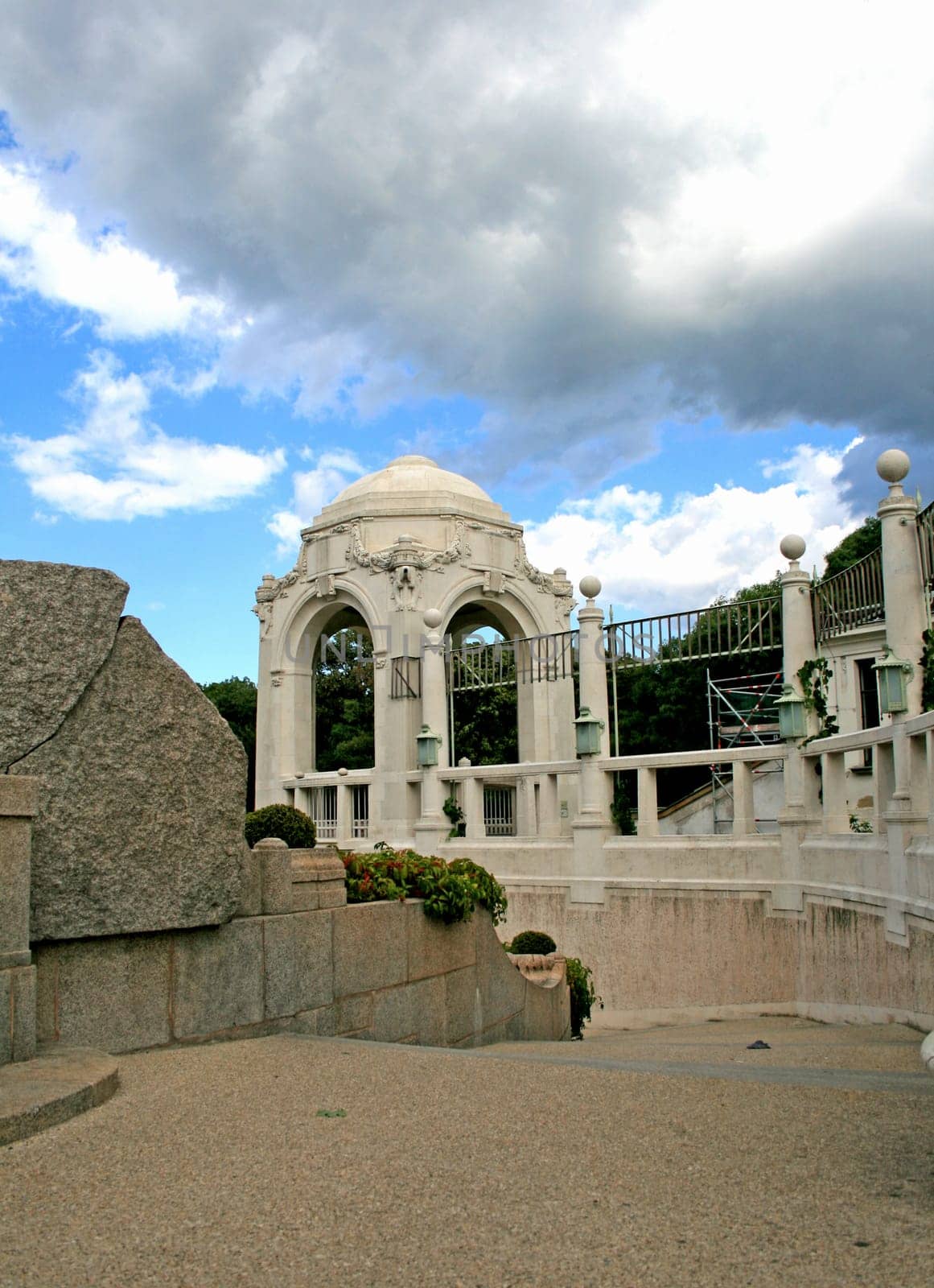 The famous Stadtpark in Vienna, Austria
