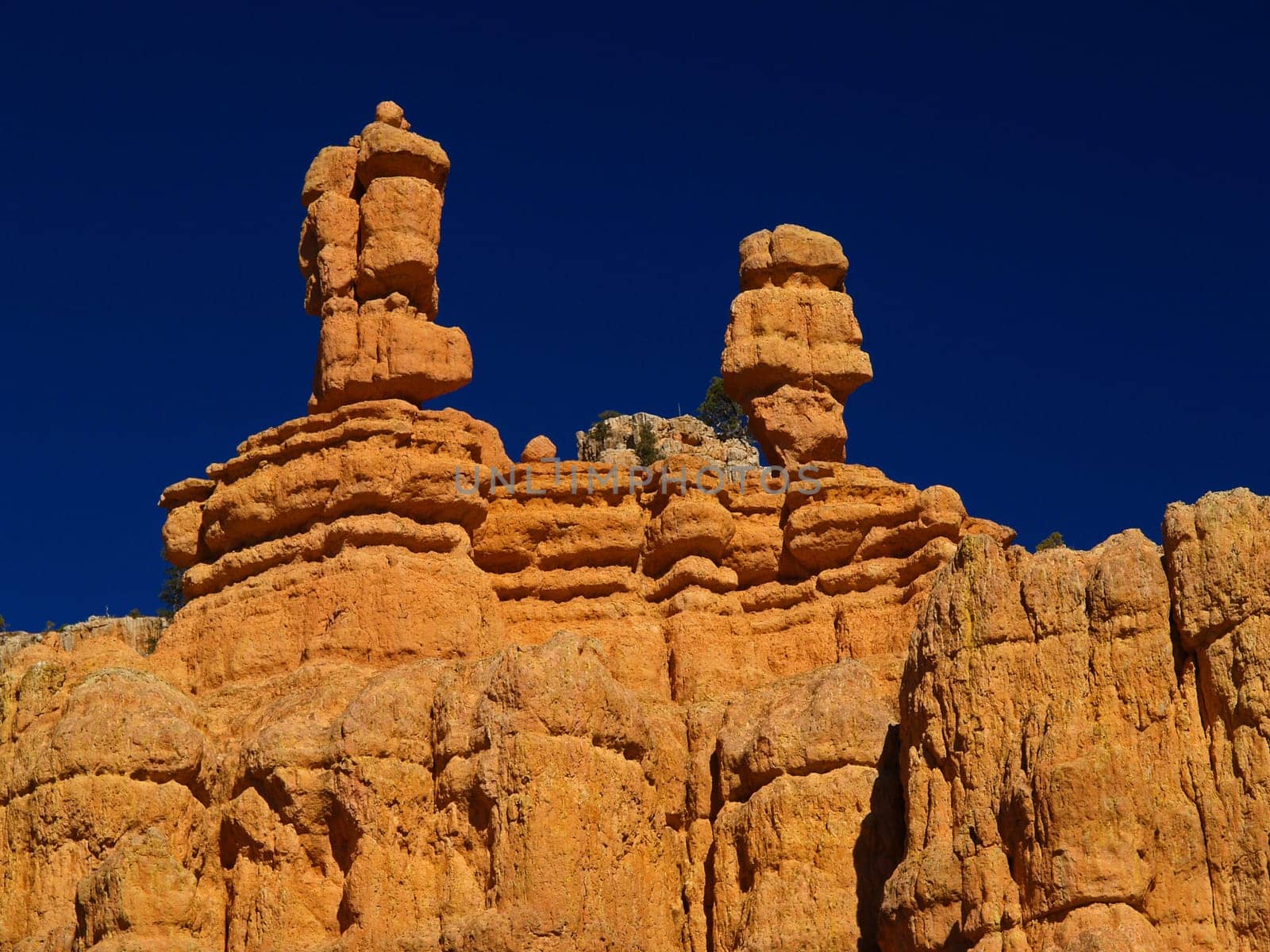Sandstone formations in Red Canyon near Bryce Canyon