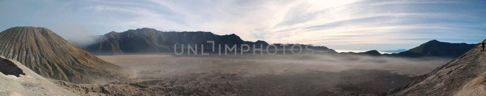 bromo vulcano panorama