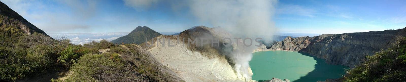 view from mount bromo