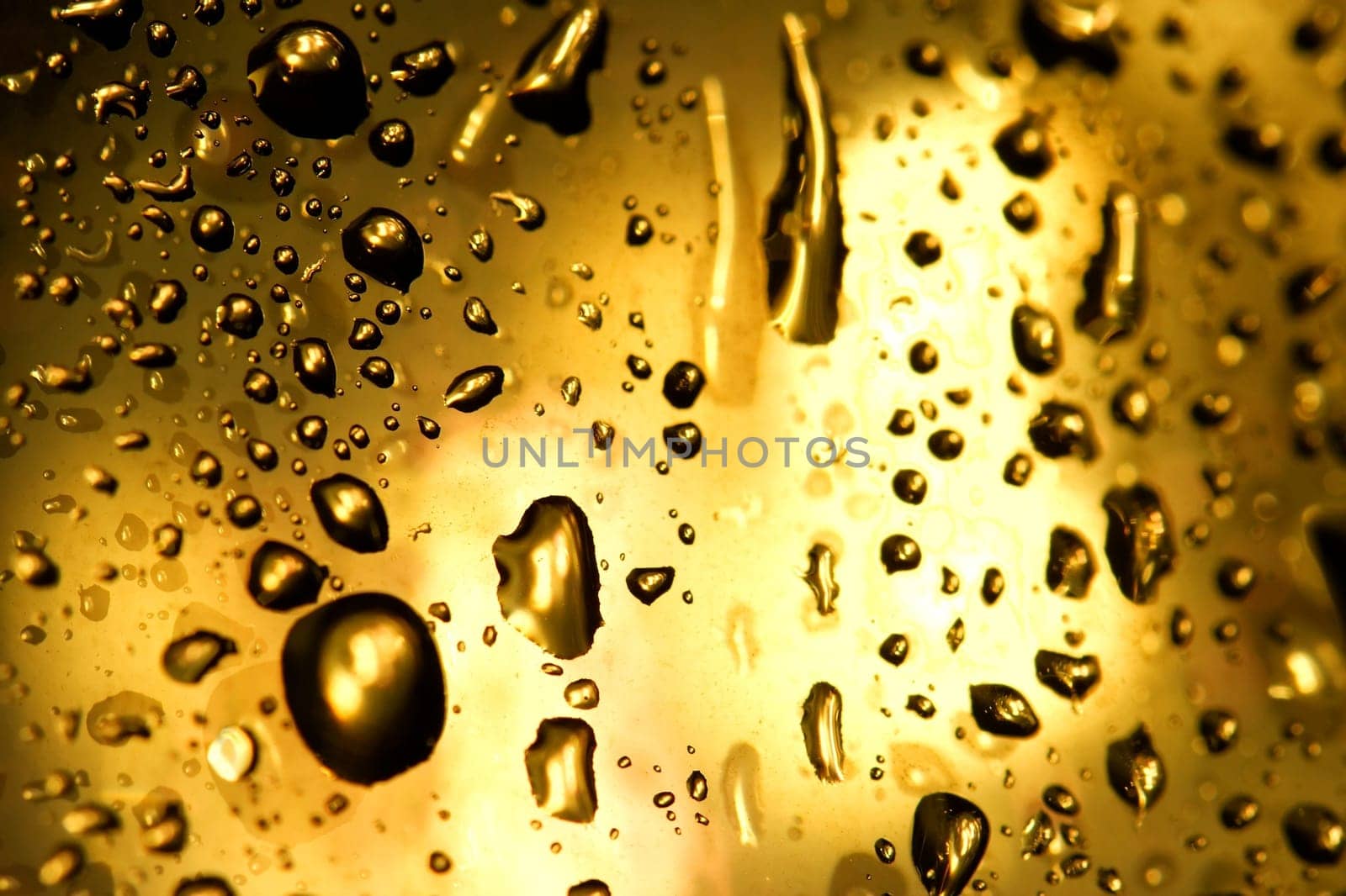 Background image with droplets on a window