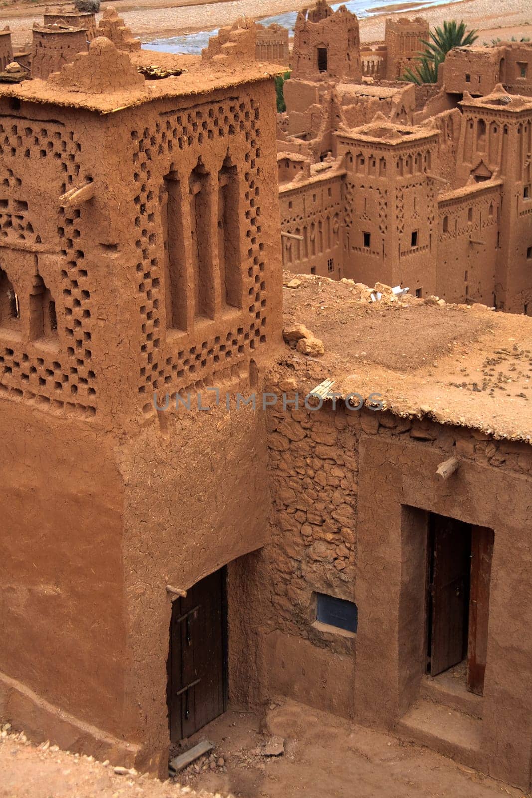 view from a traditional Moroccan Kasbah