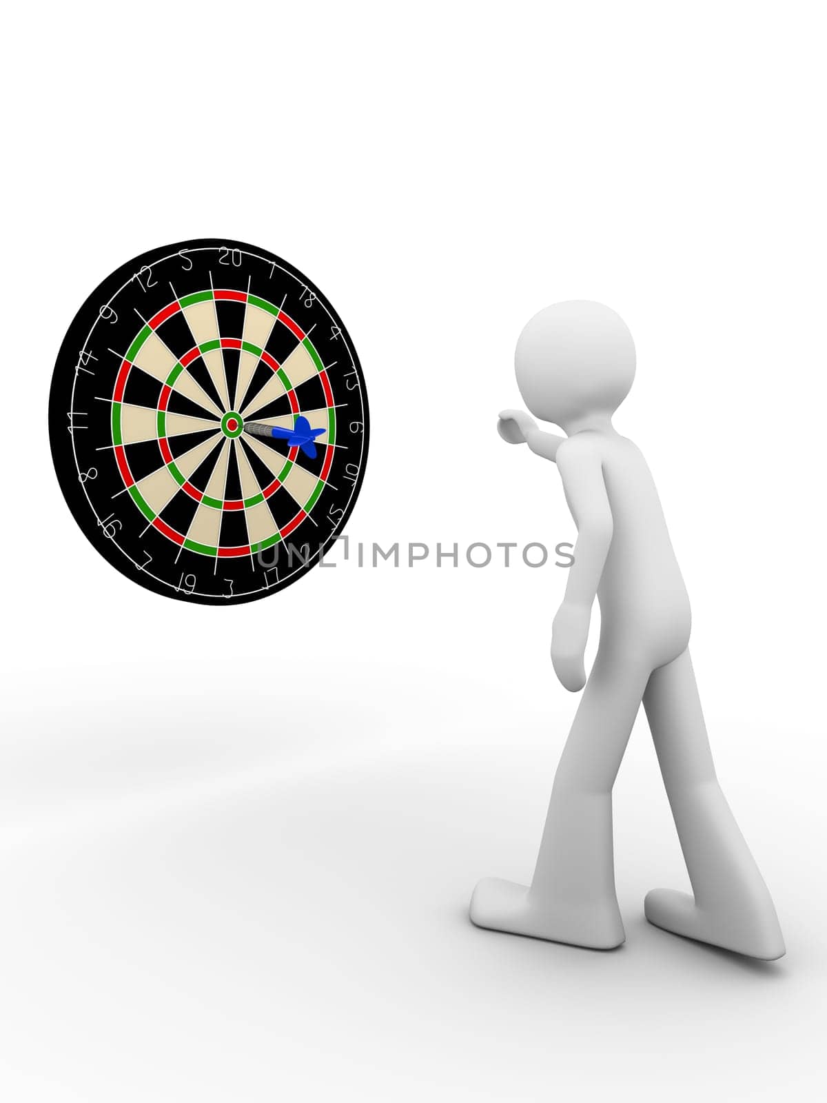 Hit the bull's eye!