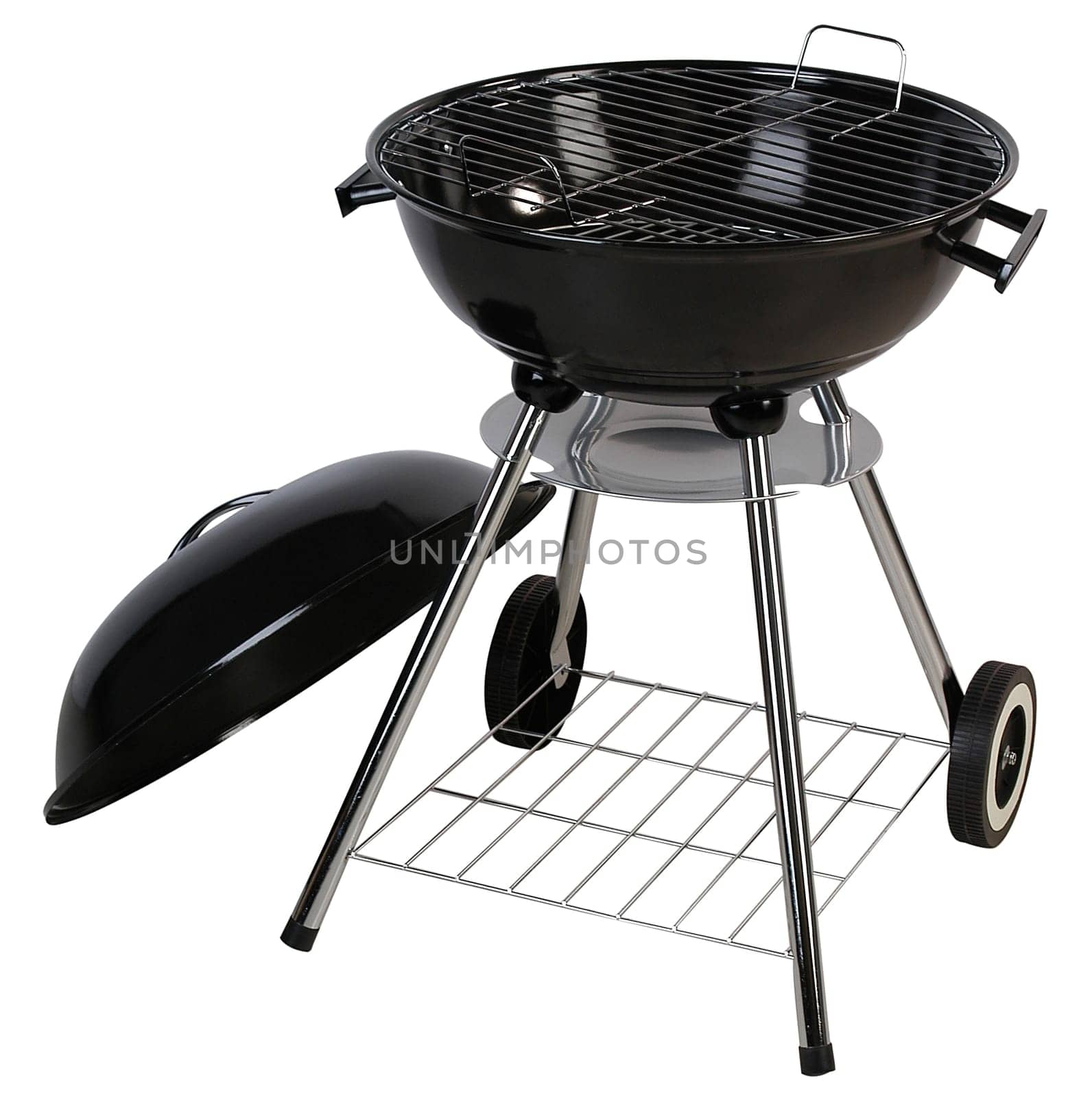 Barbecue grill, isolated on white