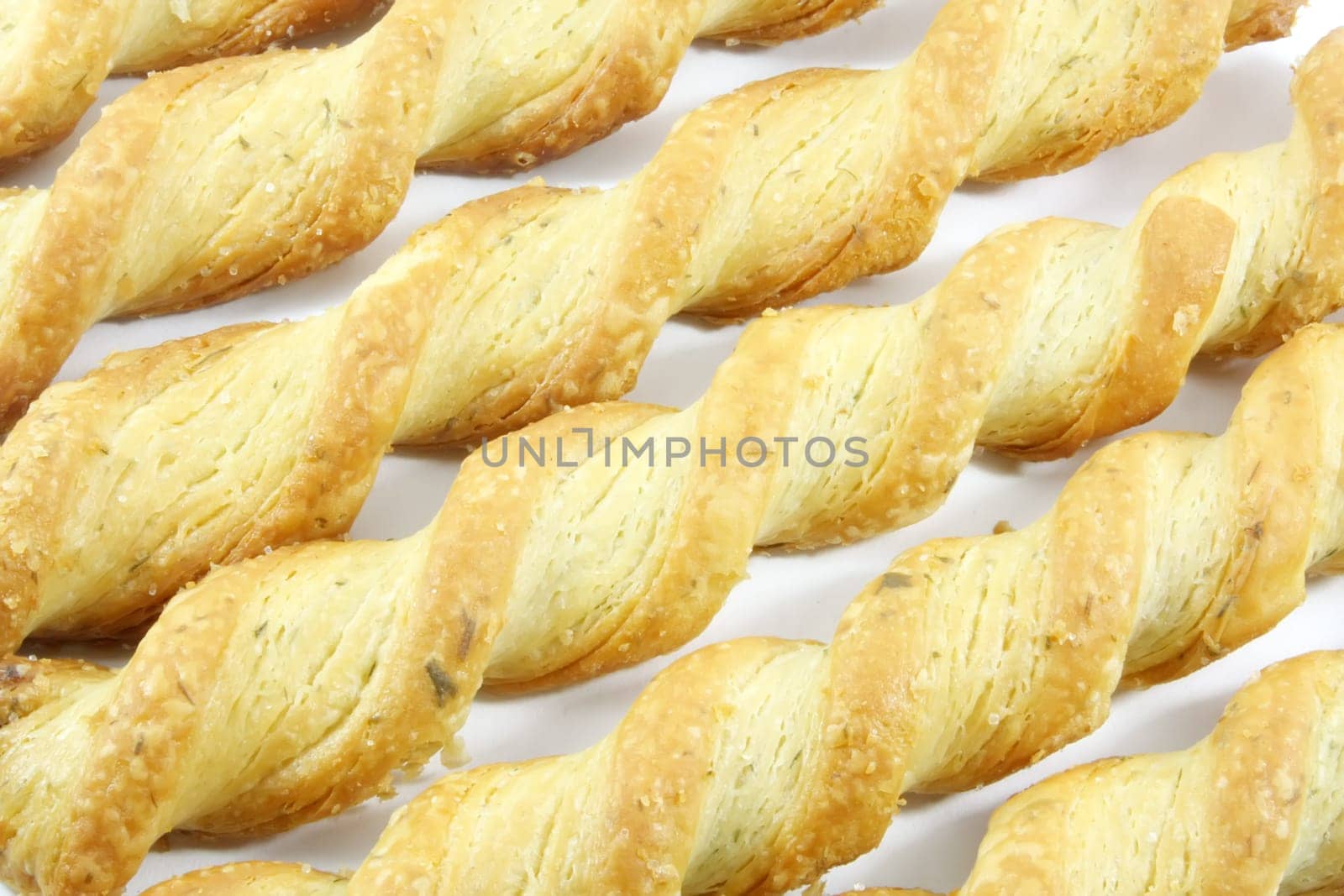 Cheese Twist Snack Usually Served in Restaurants as Appetizers