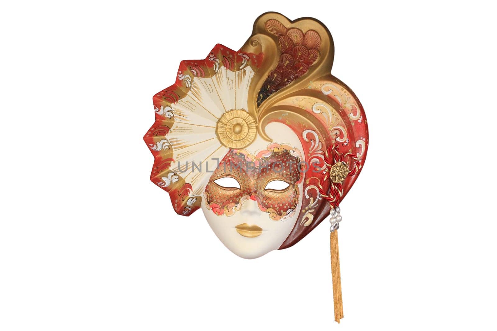 Beautiful carnival mask from venice Italy