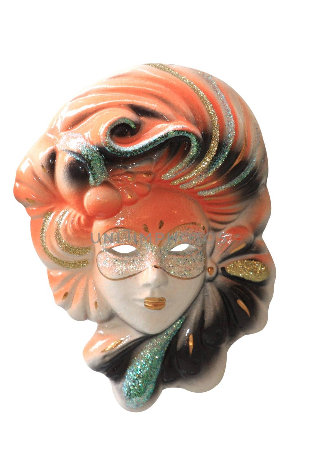 Beautiful carnival mask from venice Italy