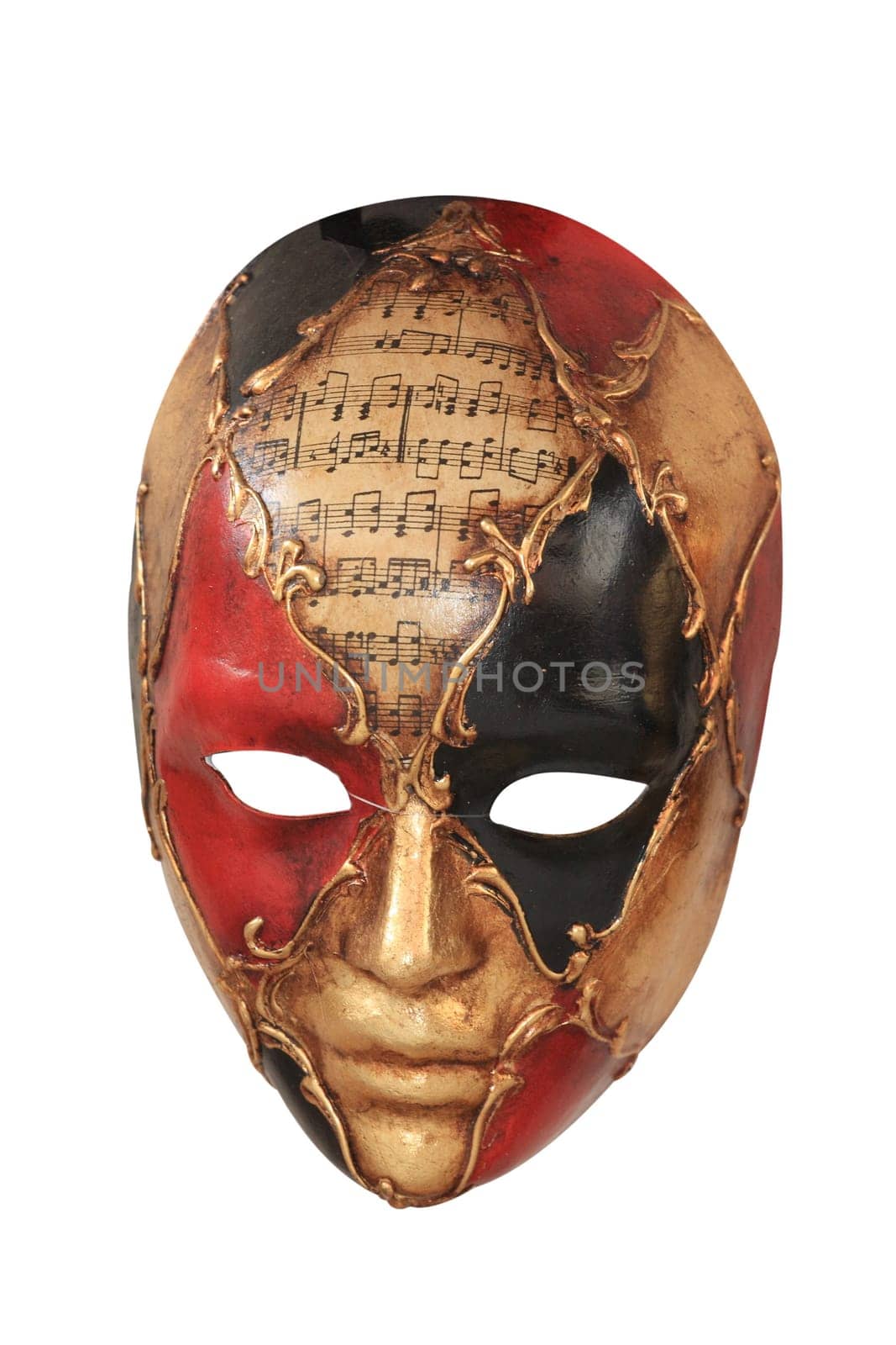 Beautiful carnival mask from venice Italy