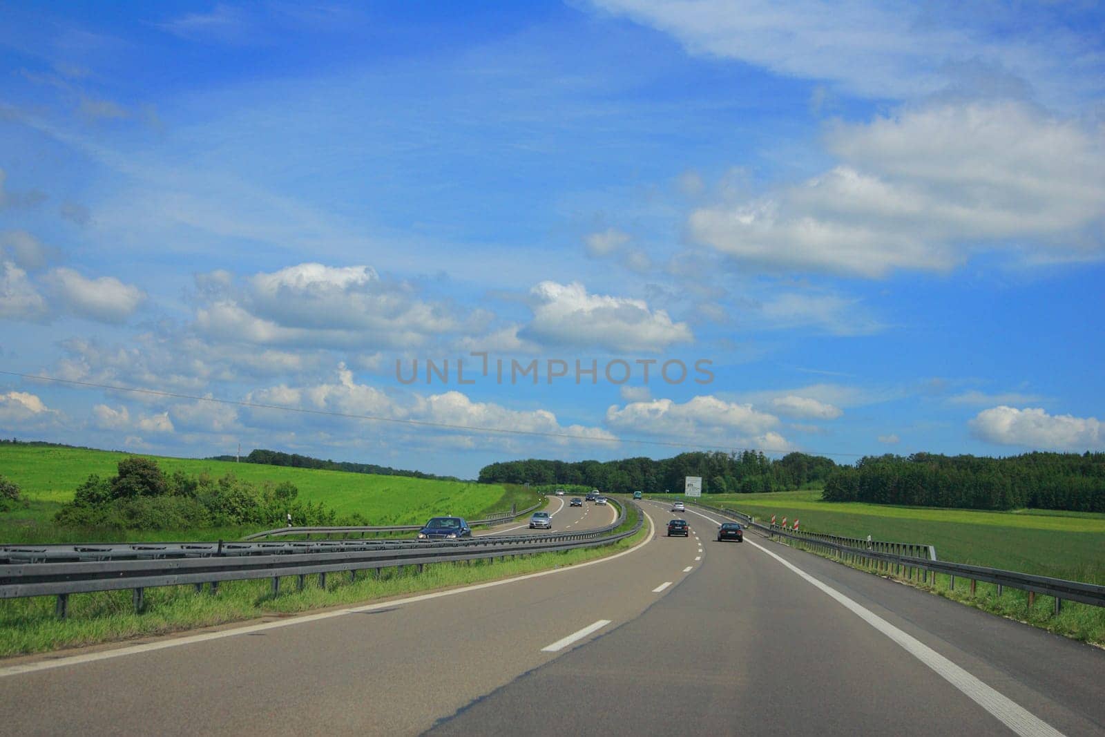 Country Highway in France