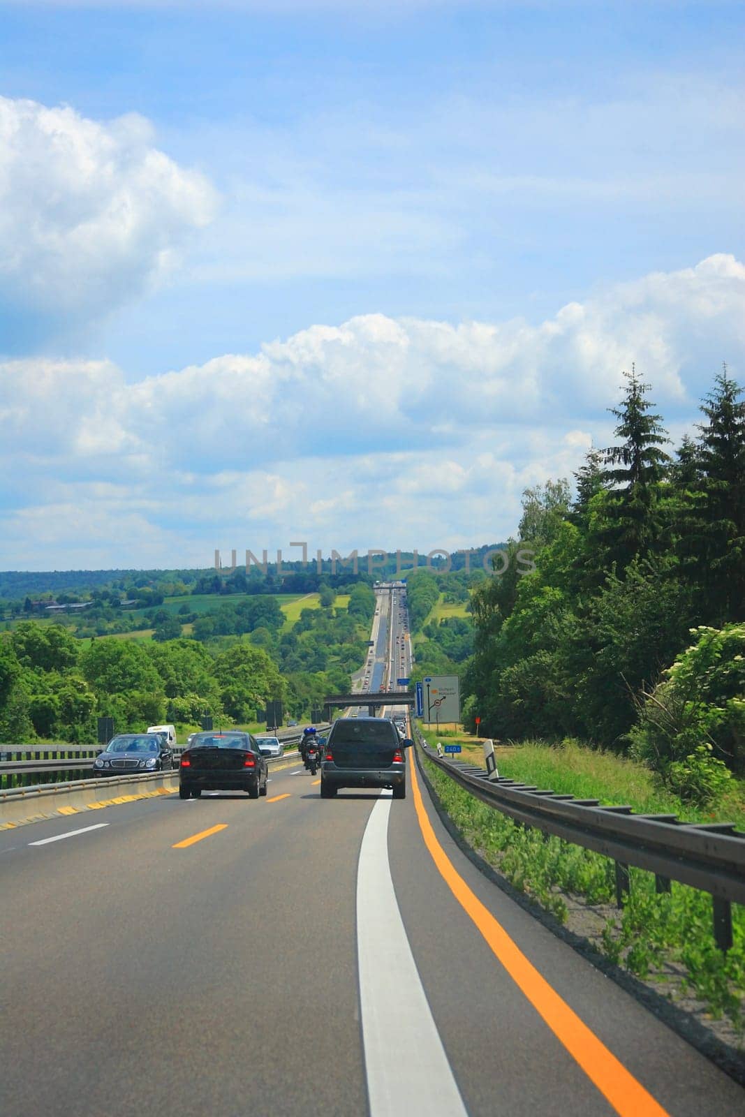 Country Highway in France