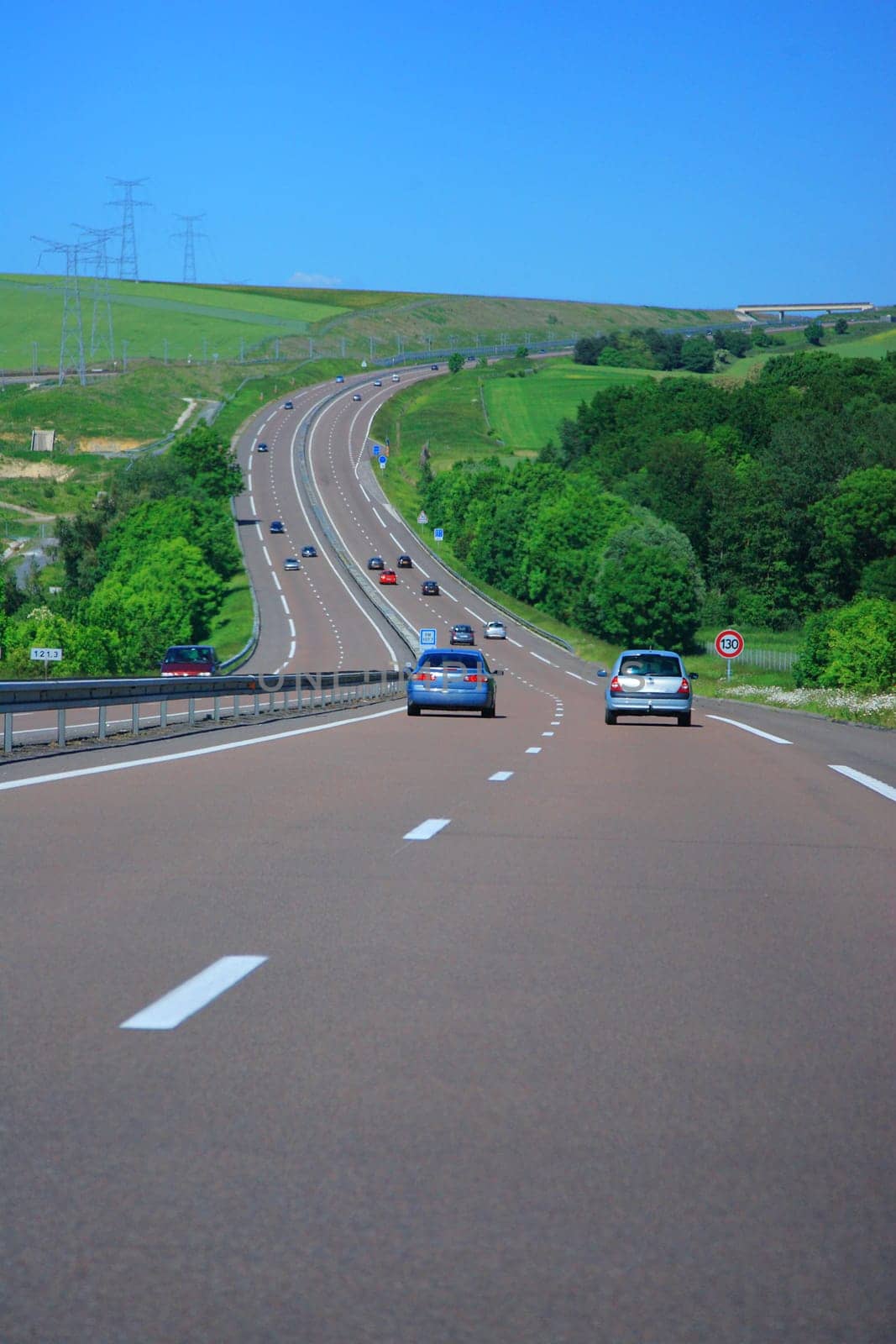 Country Highway in France