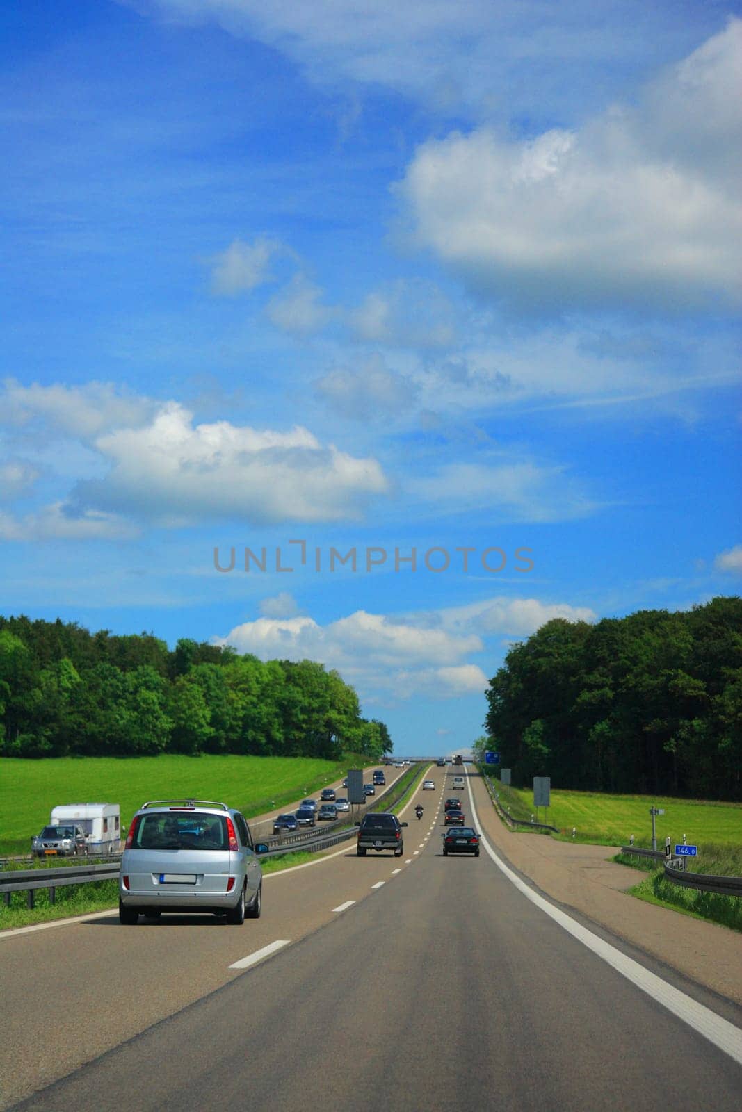 Country Highway in France