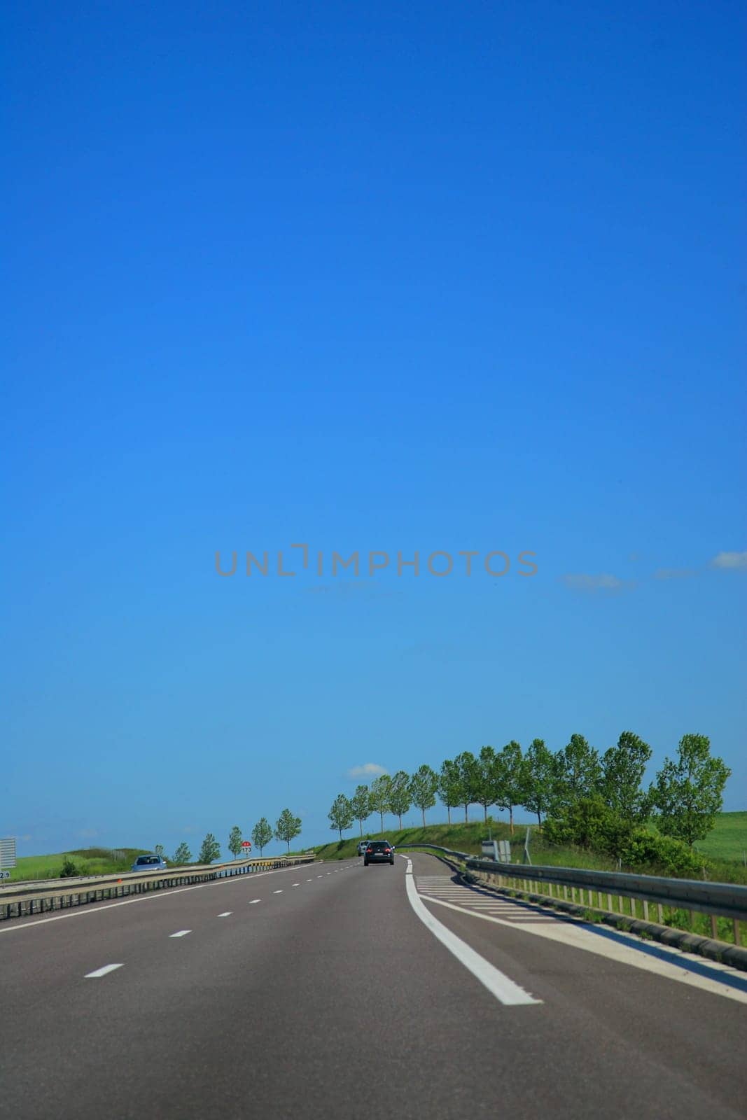 Country Highway in France