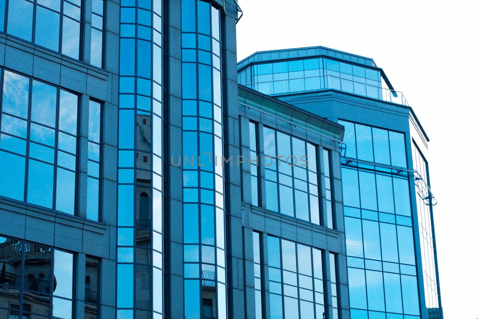 Detail of a modern office building