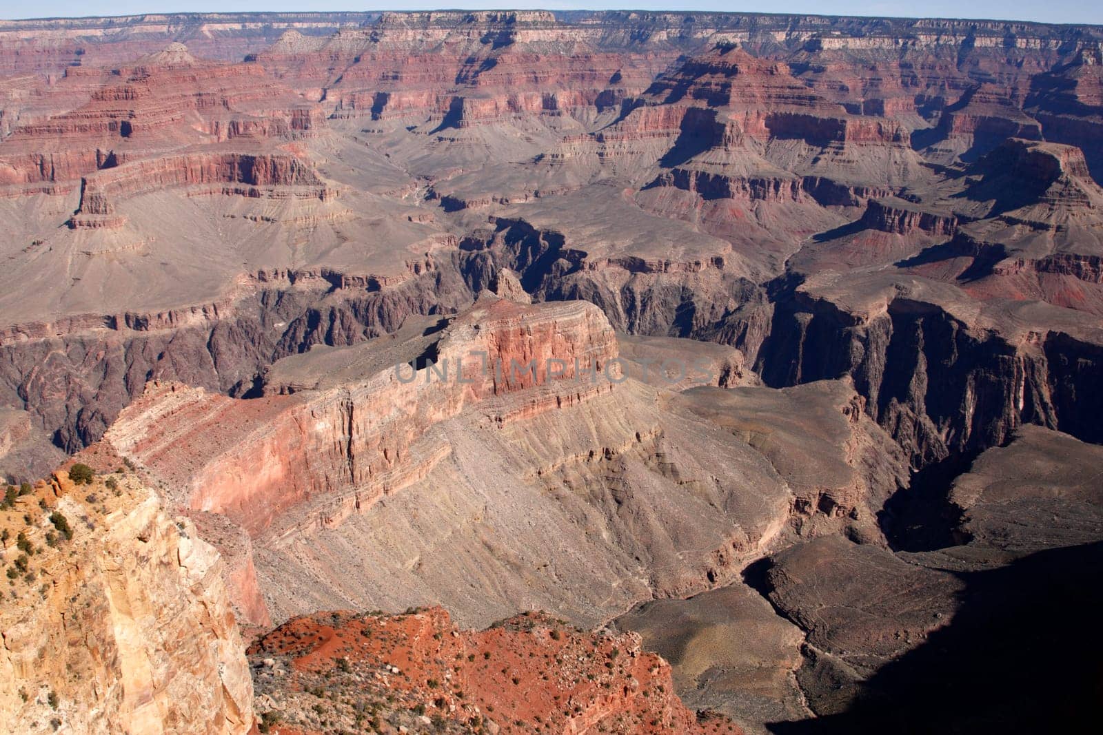 view from maricopa point over the grand canyon national park arizona usa