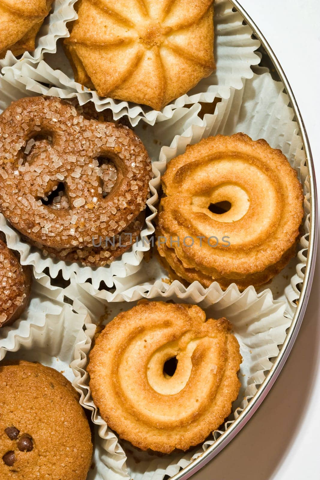 food series: sweet pastry in the box