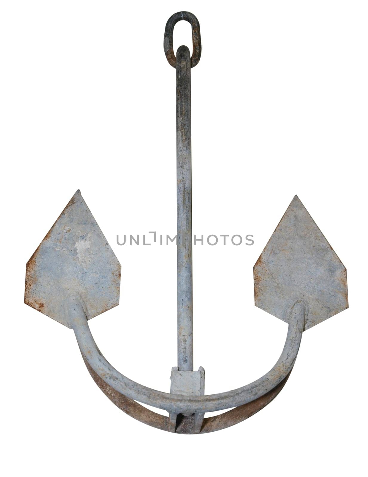 Smalll Anchor Isolated with clipping path.
