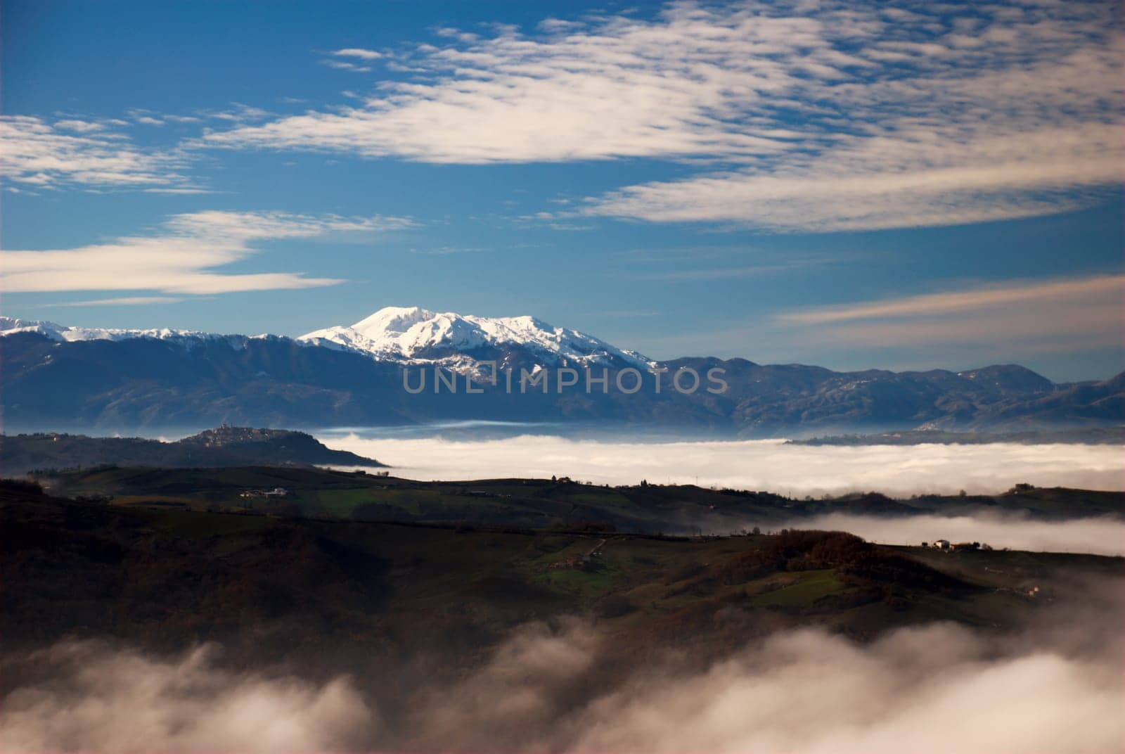On top of the clouds