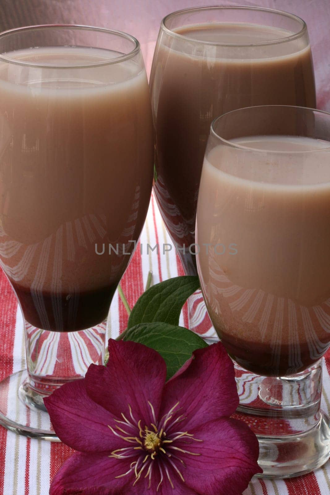 chocolate sodas still life