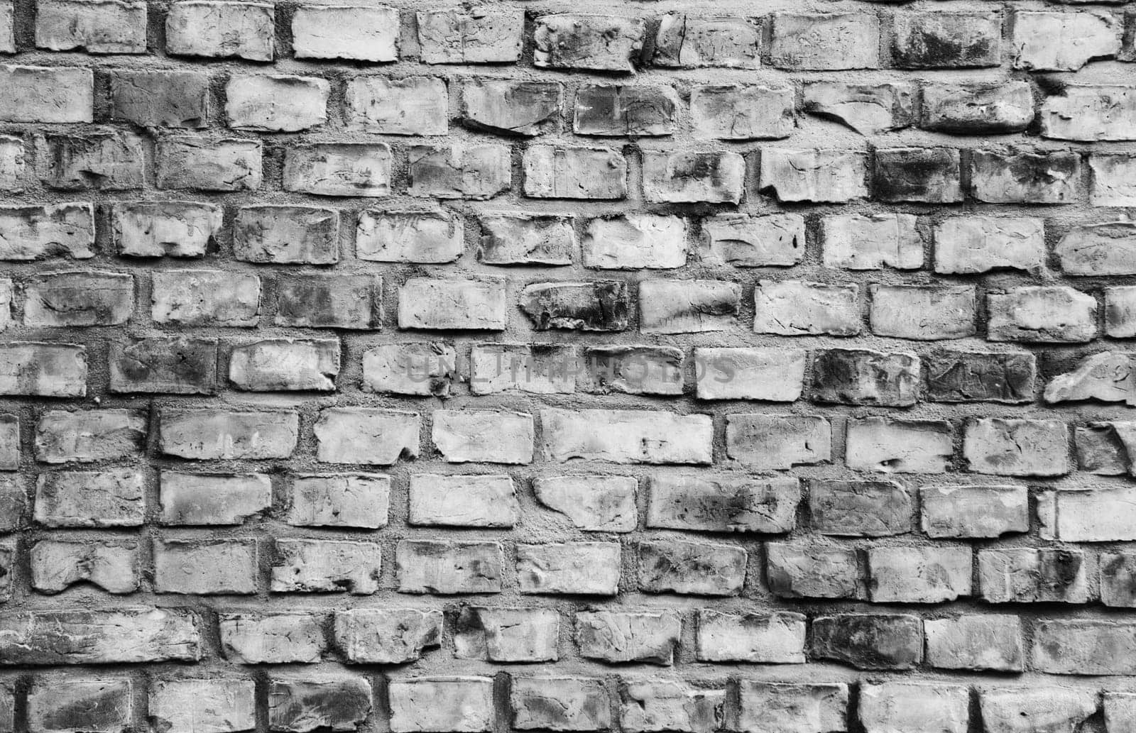 The old brick wall. Three hundred years