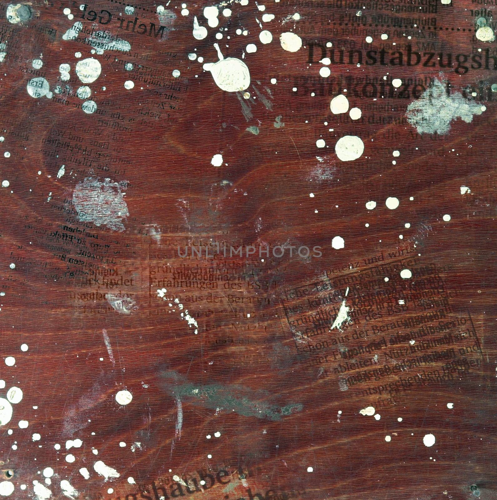 Old paint on a wooden board