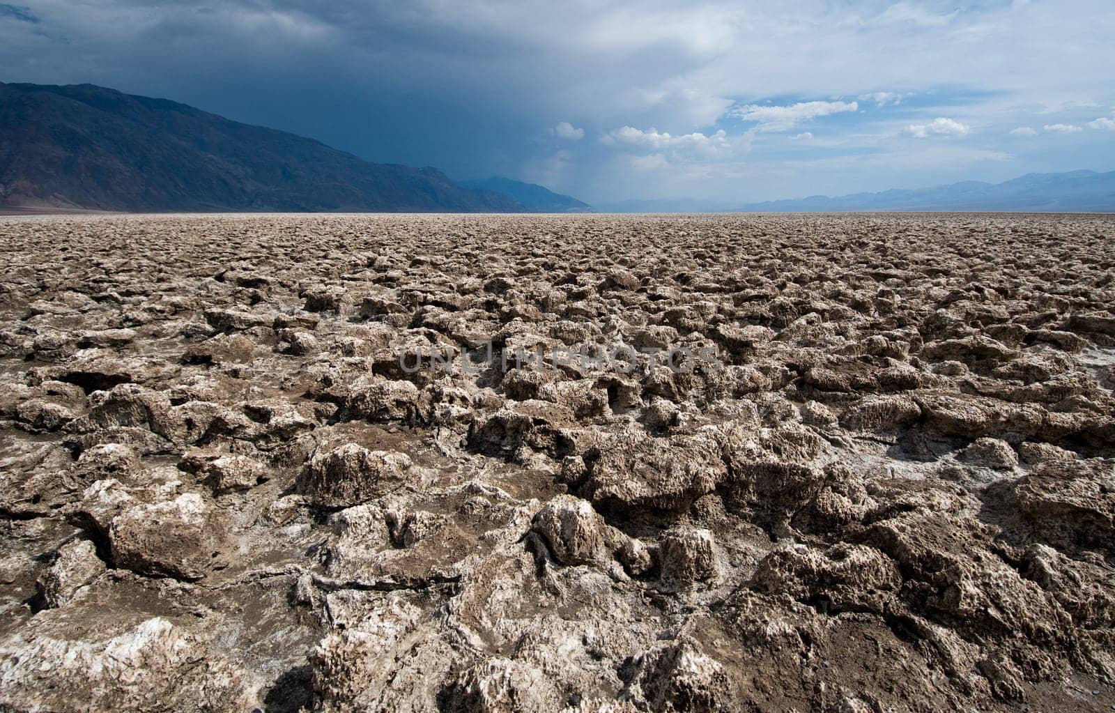 Devil's Golf Course salt pan, Badwater, Death Valley