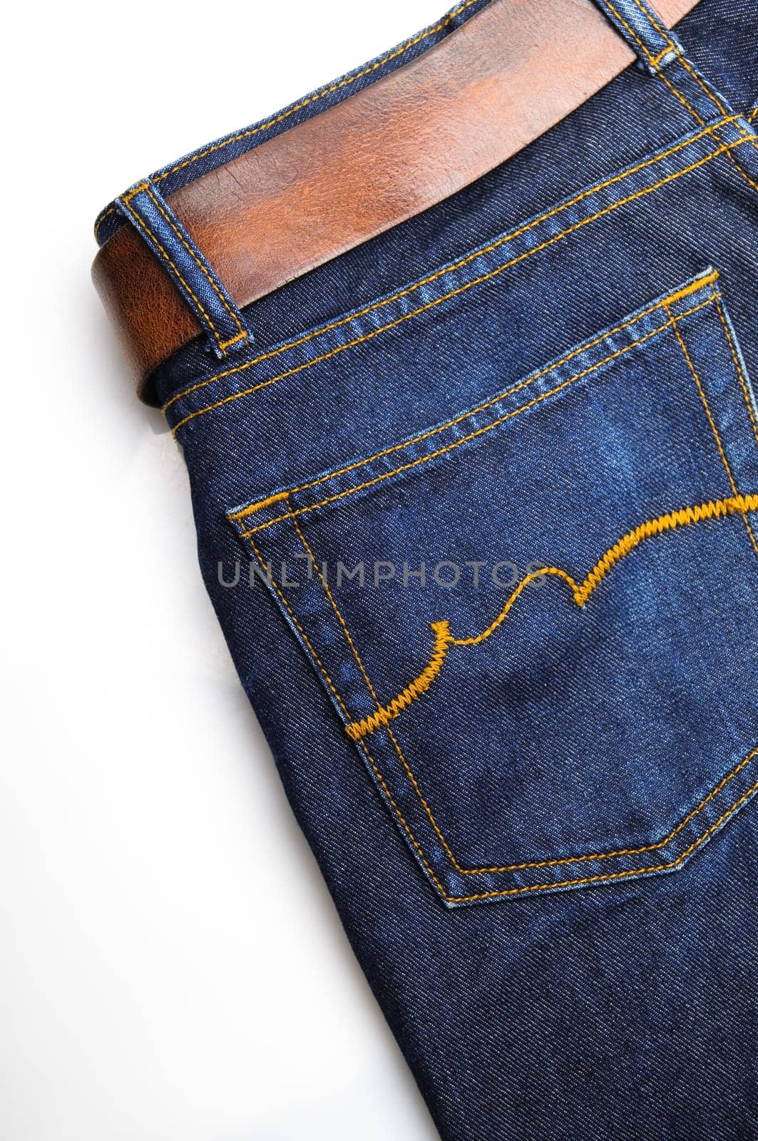 Closeup  pocket of jeans