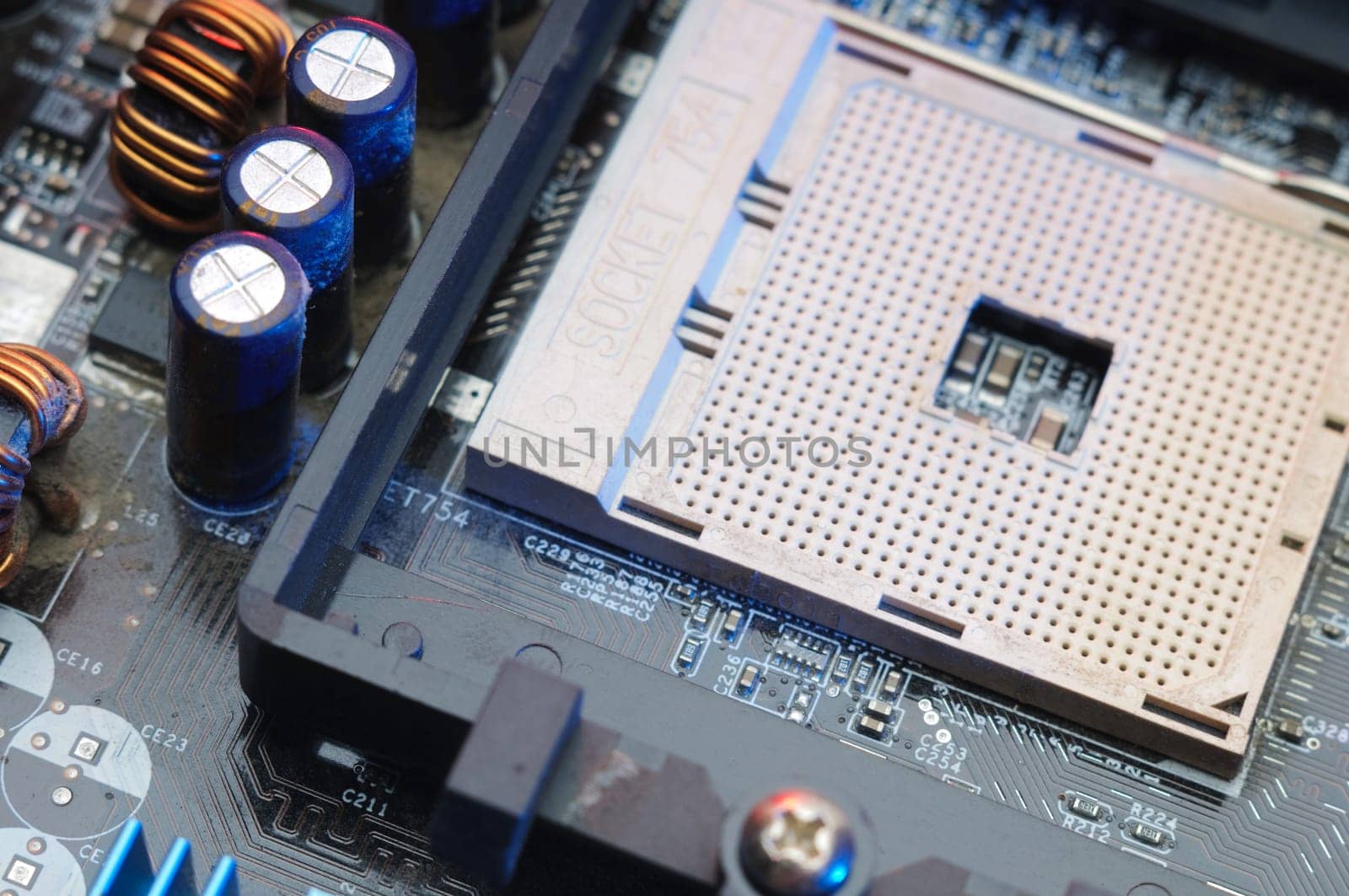Image with some electric components