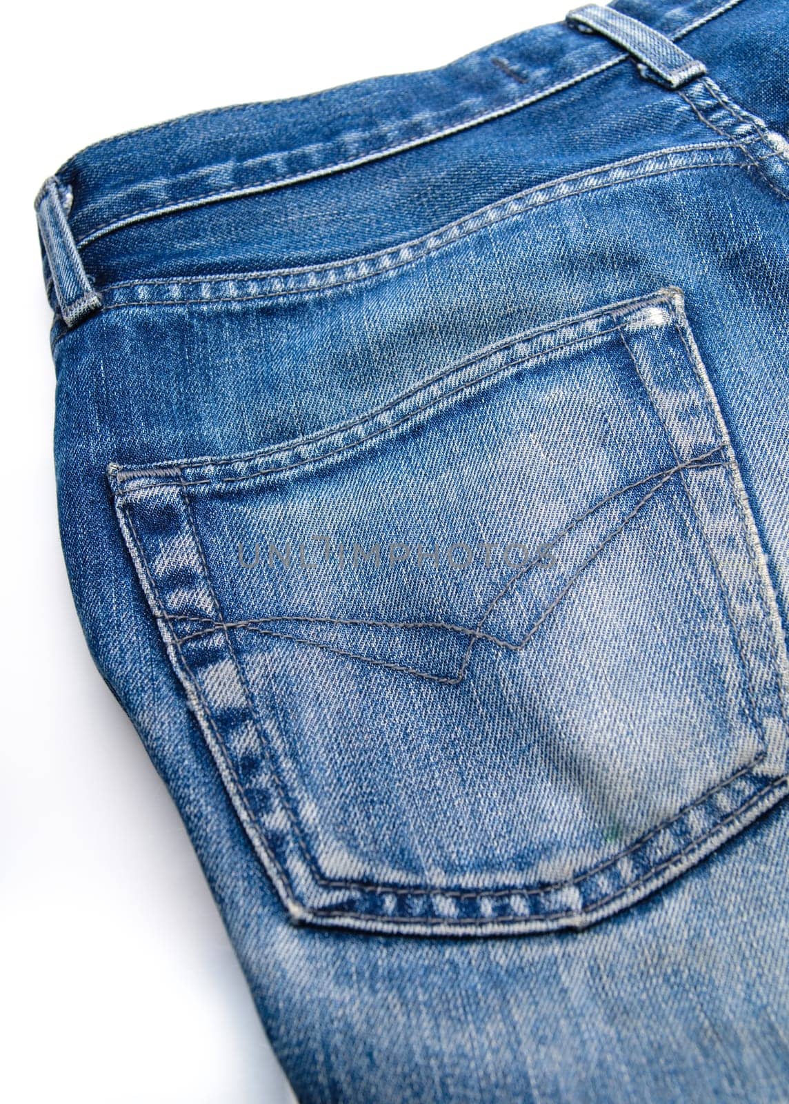 Closeup  pocket of jeans