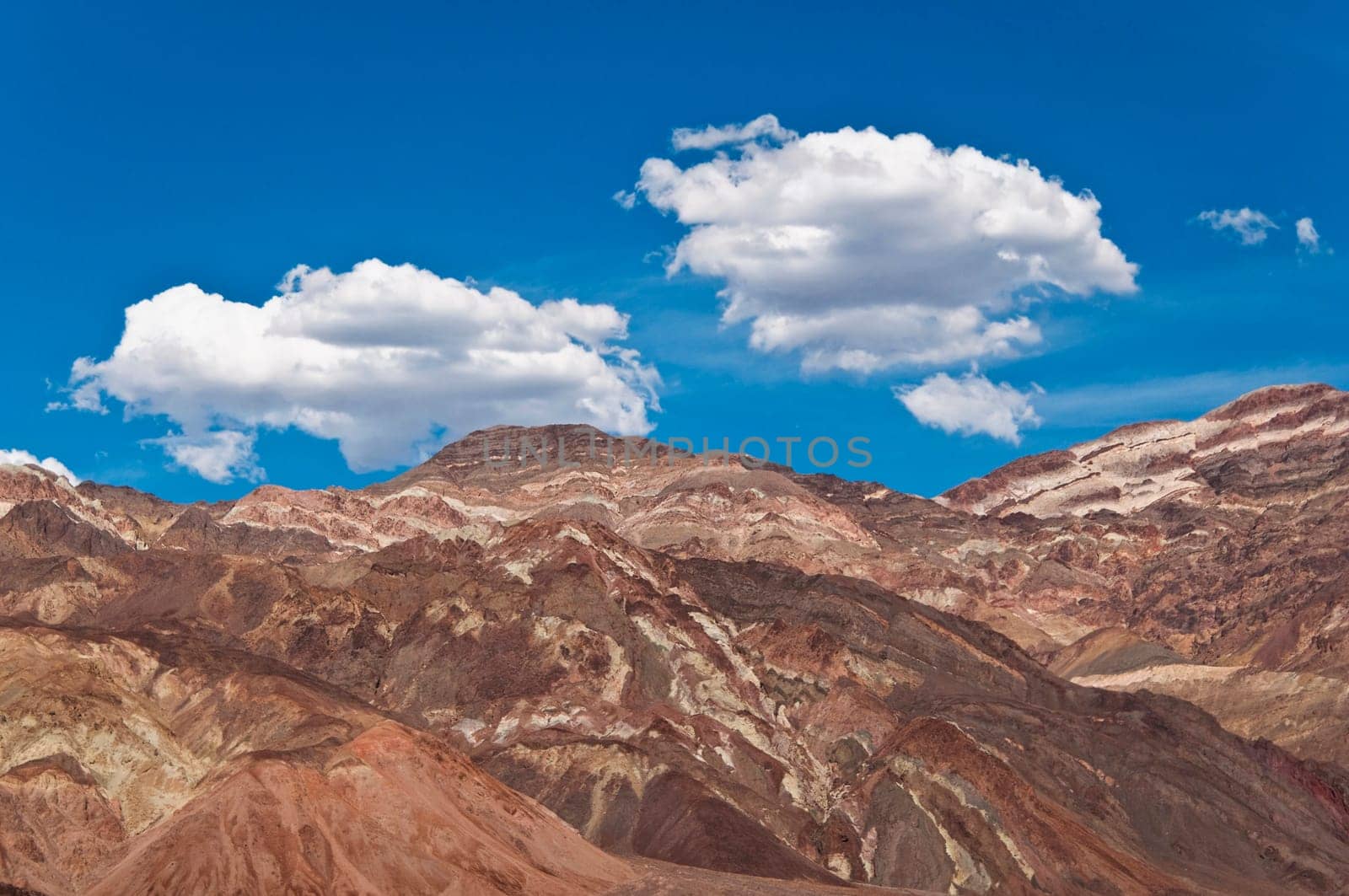 Artist's Palette Mountains in Death Valley National Park, CA