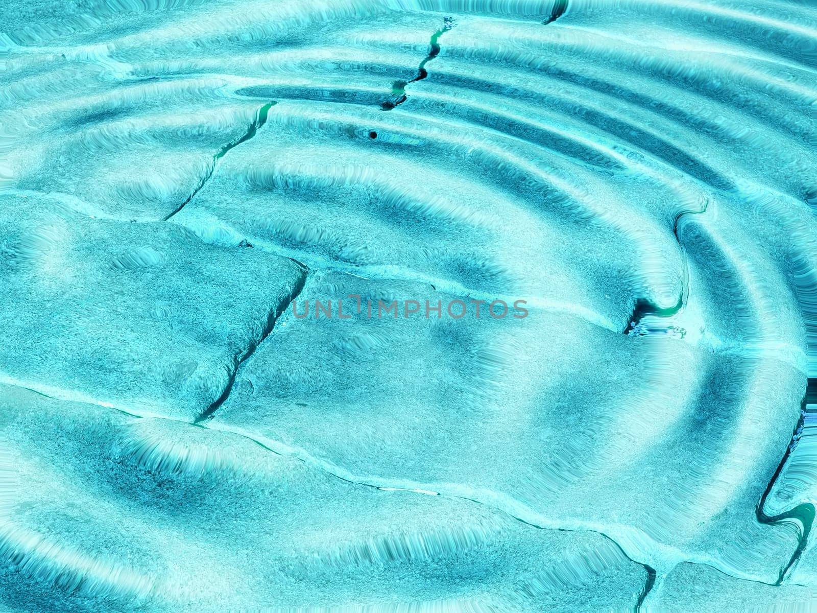 Swimming pool tiles underwater useful as a background