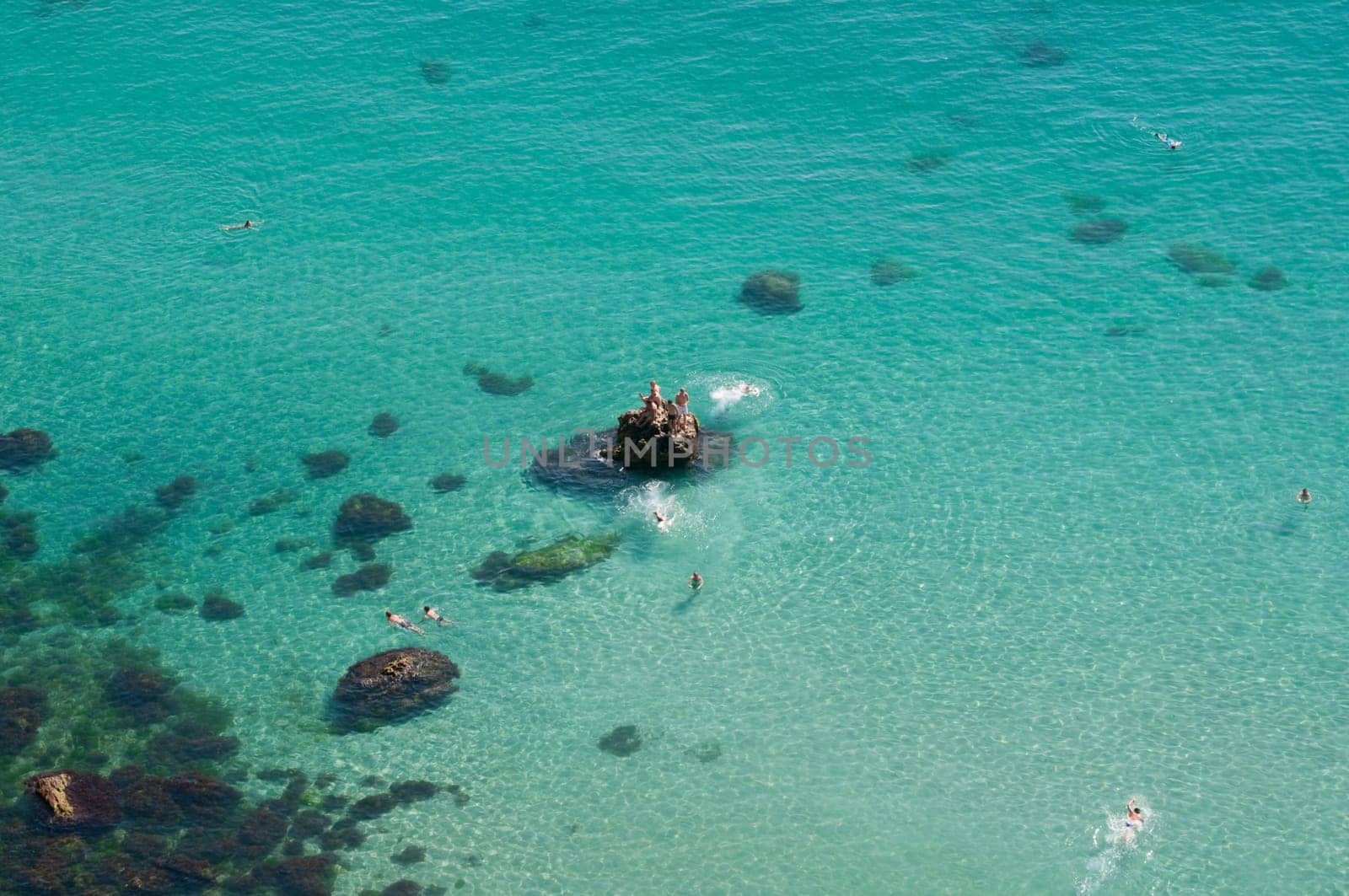 beautiful view from top on fiolent bay in crimea, ukraine
