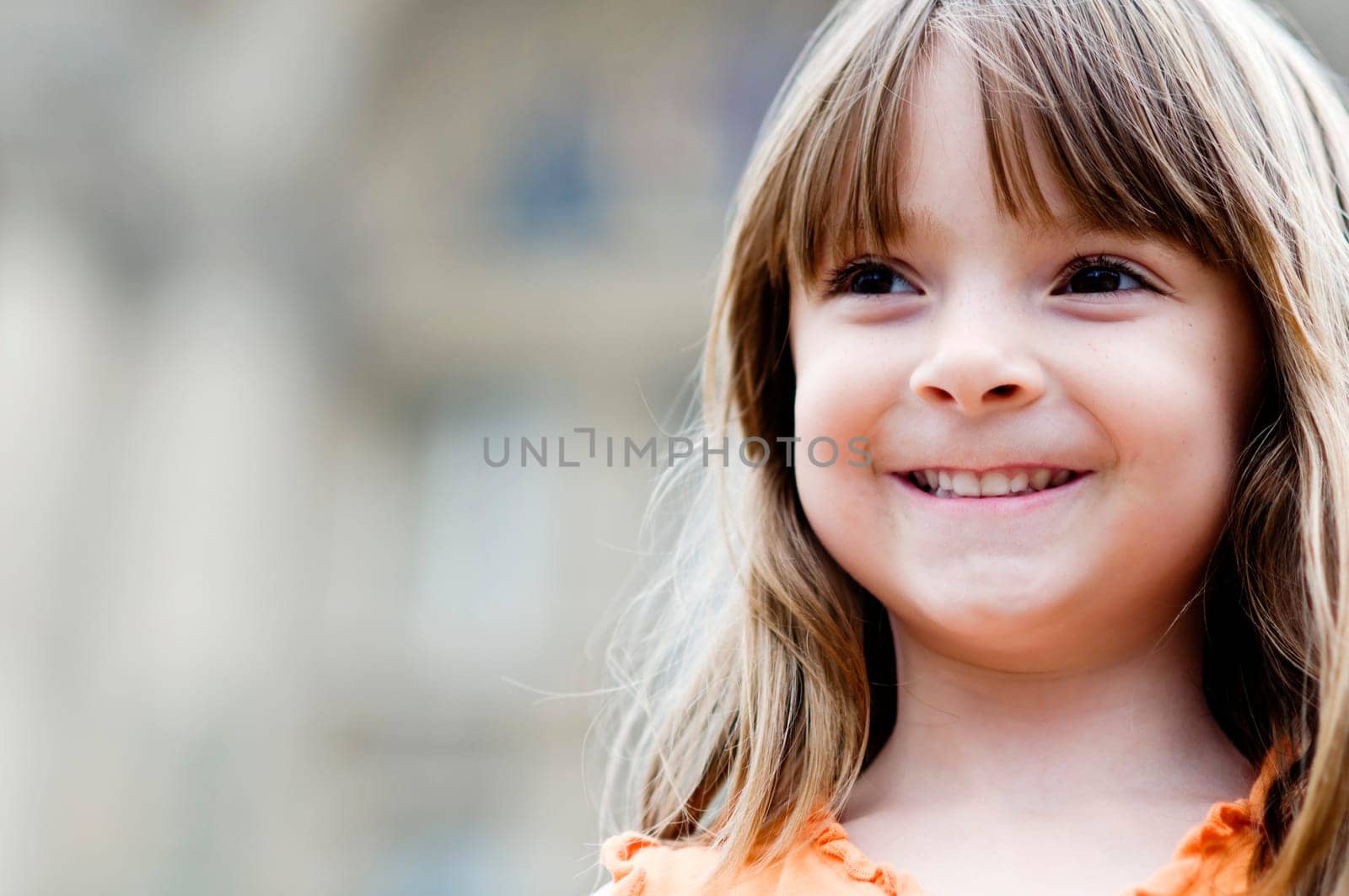 Happy smiling child