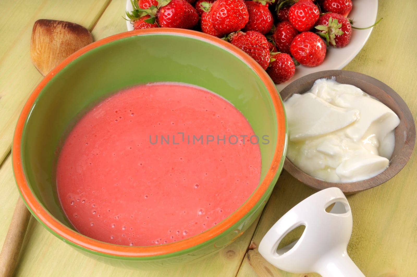 Erdbeer Joghurt Creme