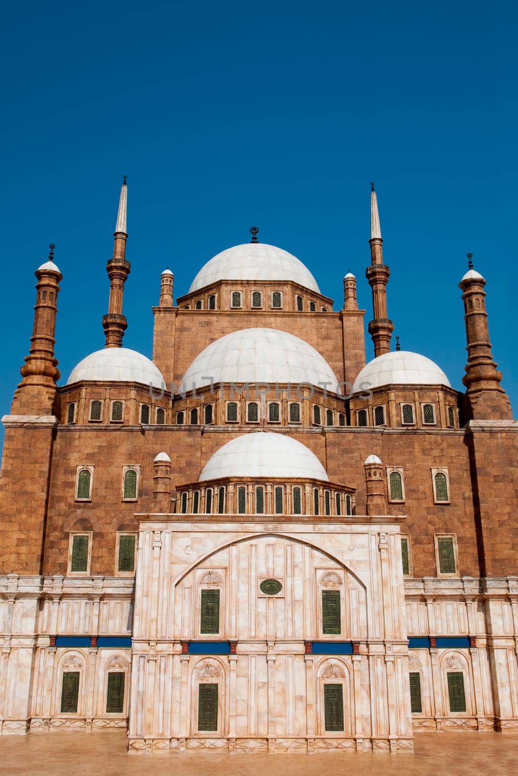 Exterior view of Mohammed Ali Mosque, Cairo, Egypt.