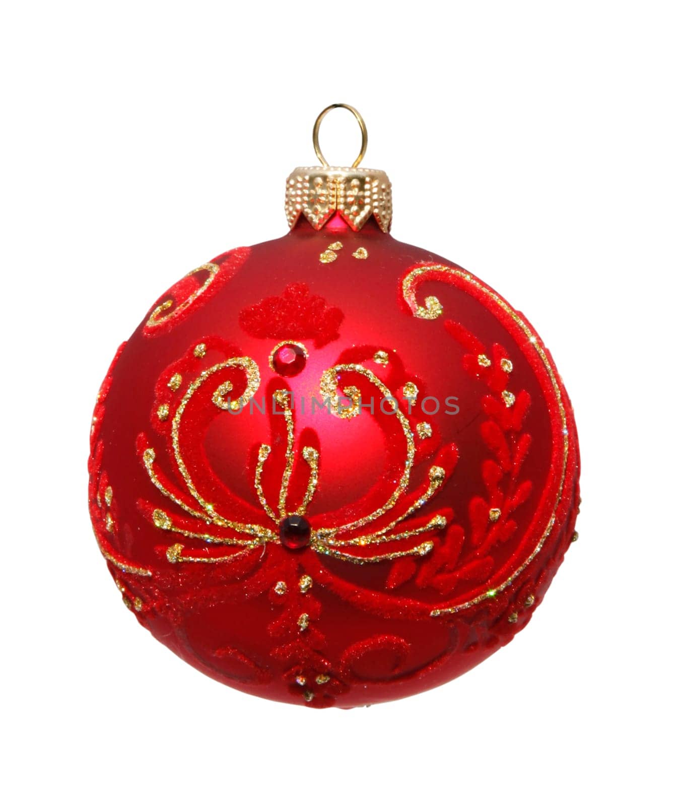 Christmas bauble,  path included for easy changing.