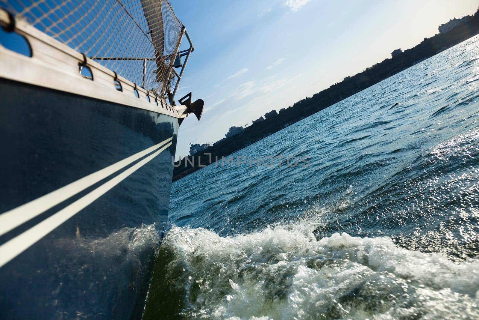 Sailing into the wind / sunlight / yachting