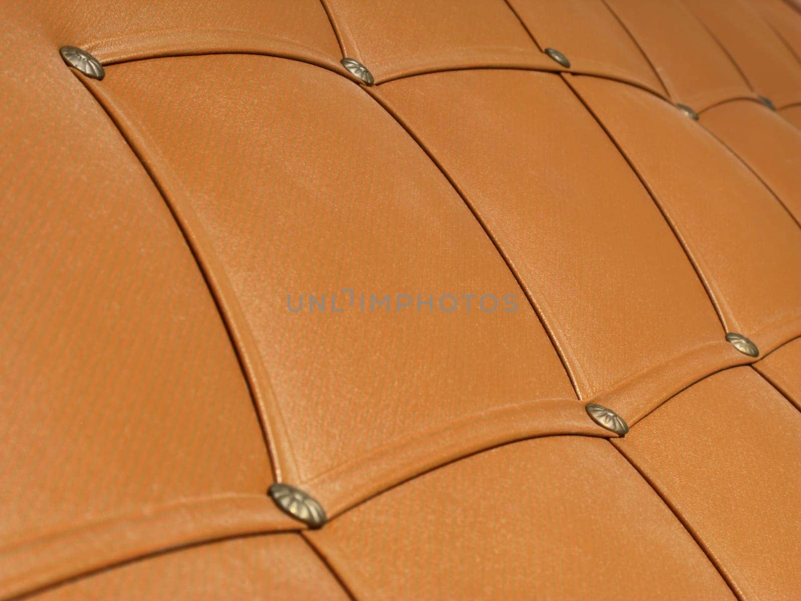 Soft covering of the artificial leather fastened ribbons