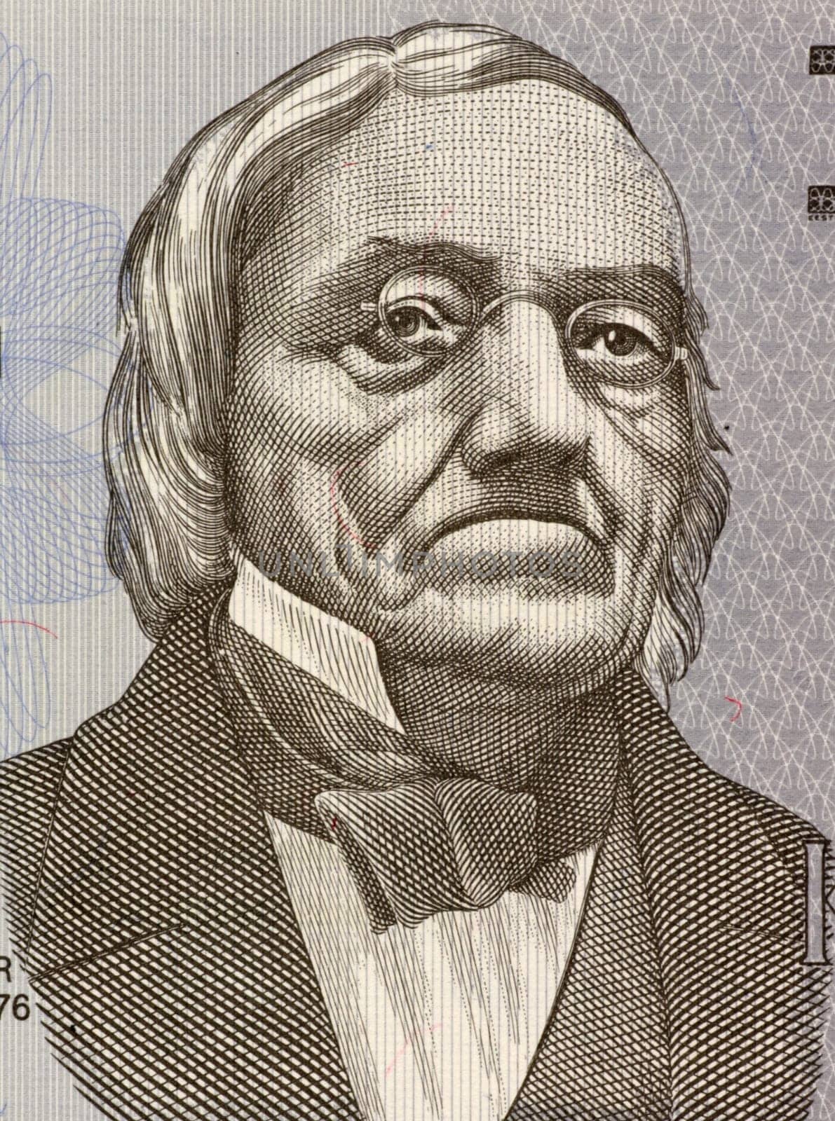 Karl Ernst von Baer on 2 Krooni 1992 Banknote from Estonia. Baltic German biologist pioneer in embryology.