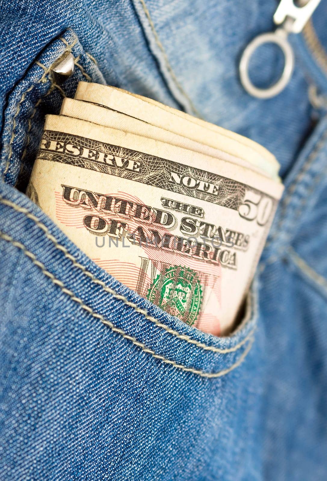 Money in the pocket