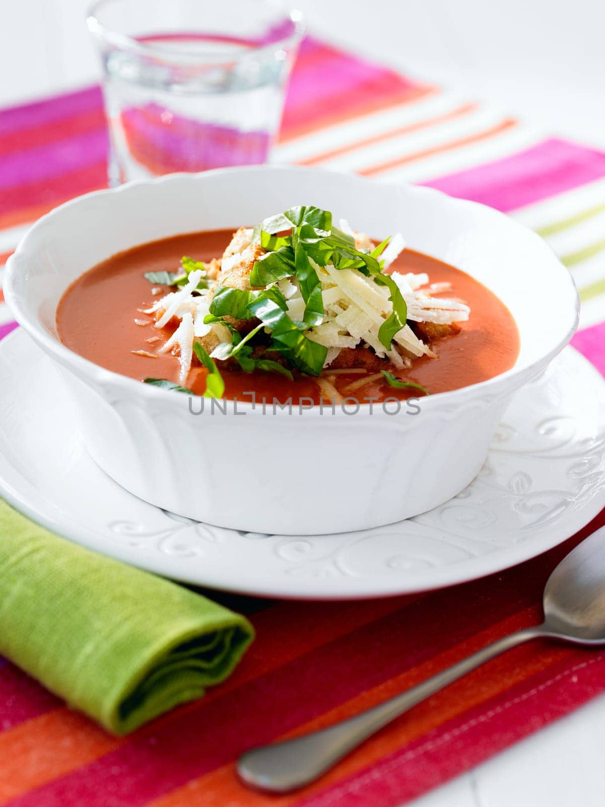 Bowl of tomato soup
