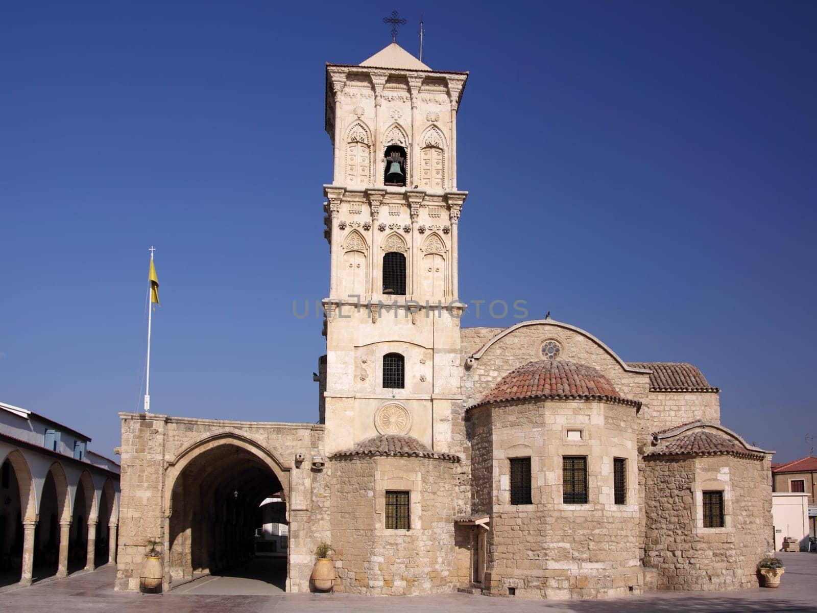 The old church of Saint Lazarus in the city of Larnaca, Cyprus