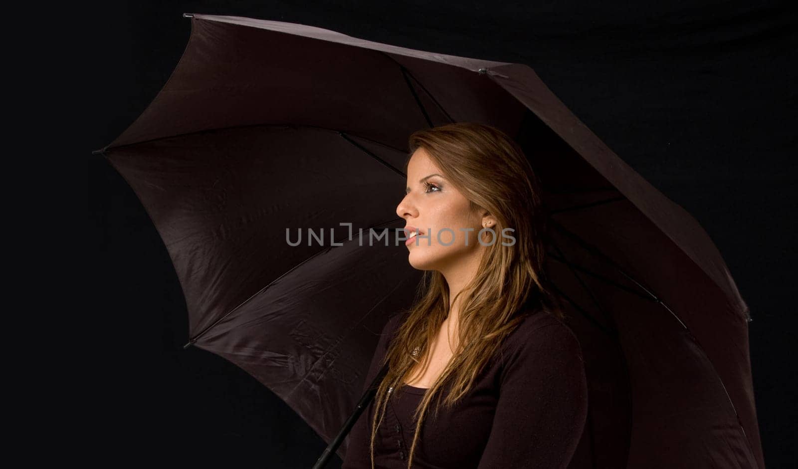 Attractive female model posing