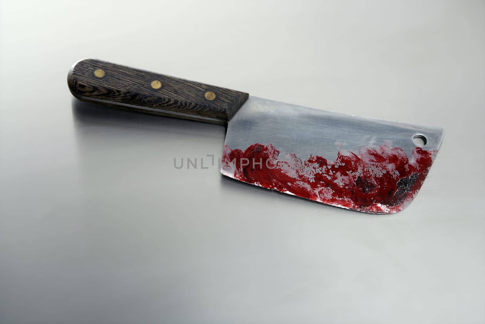 An assassin killing weapon, the bloody knife