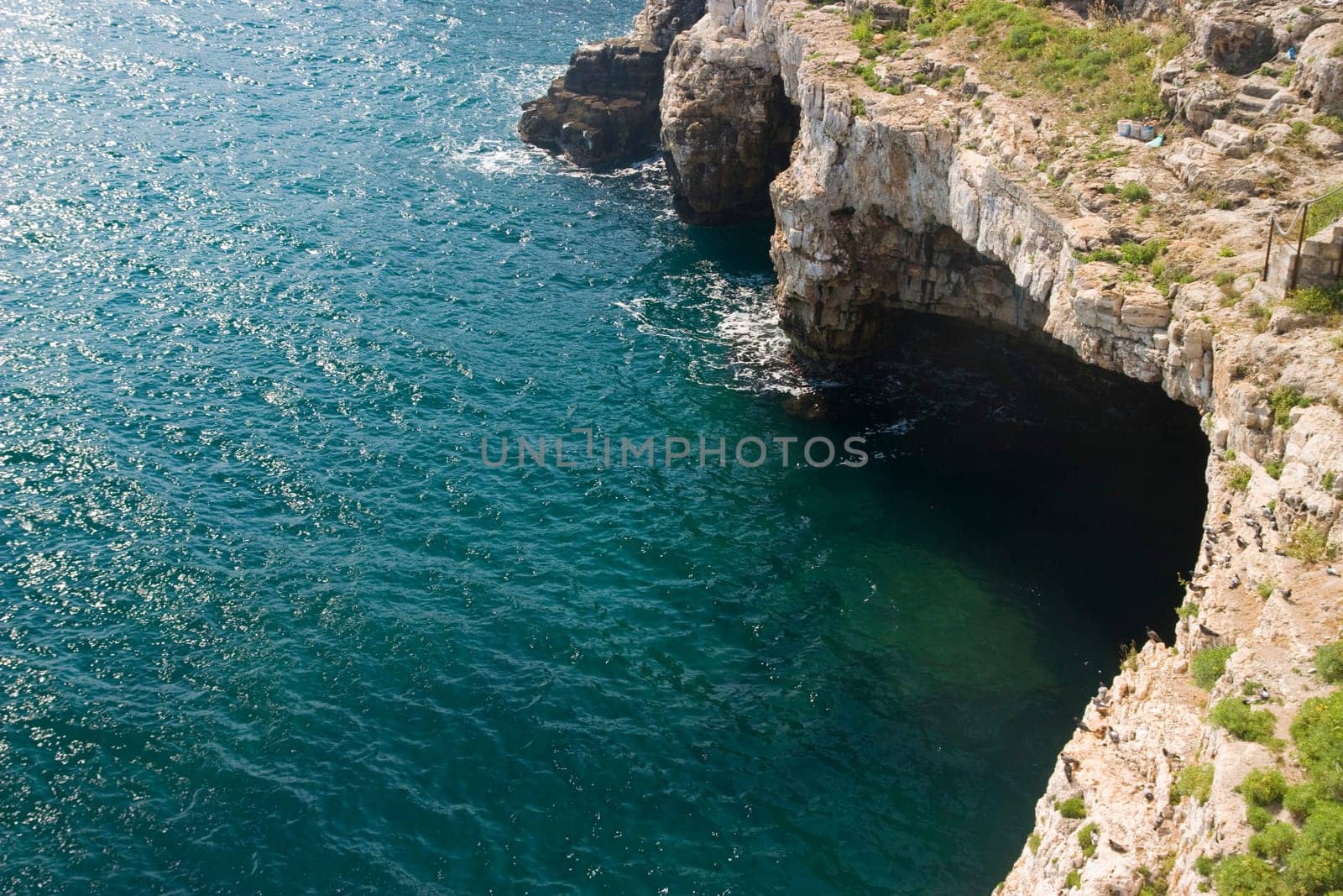a beautiful coast from the south of italy, Polignano