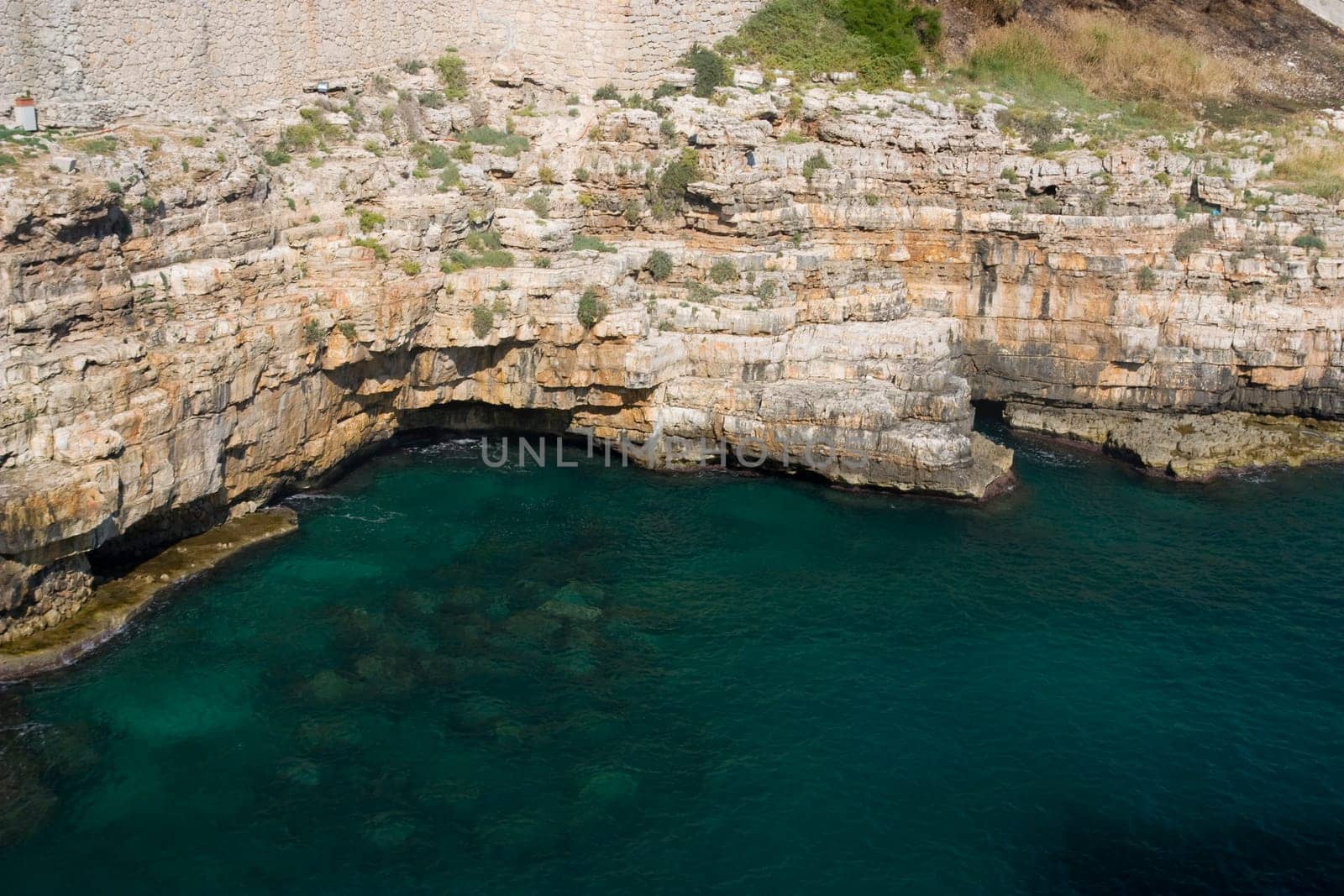 a beautiful coast from the south of italy, Polignano