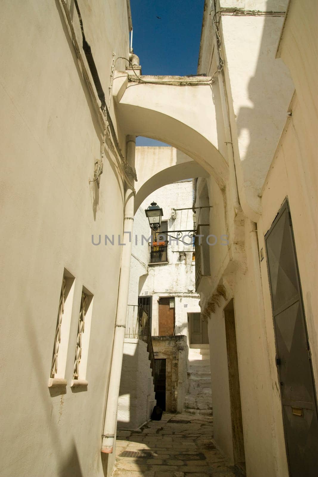 photo of traditional houses in the south of italy, Cisternino, Apulia