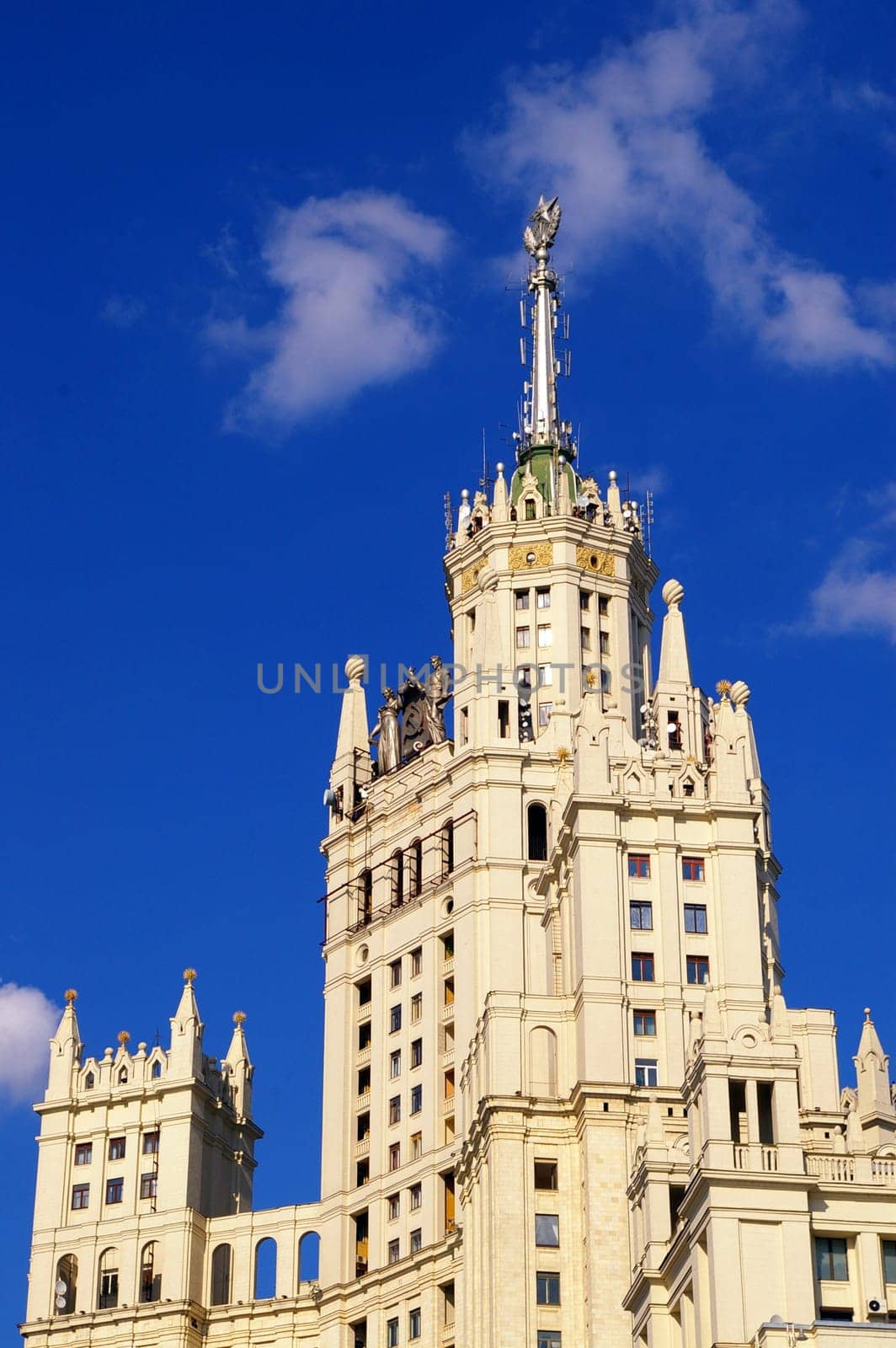 Stalin skyscraper in Moscow