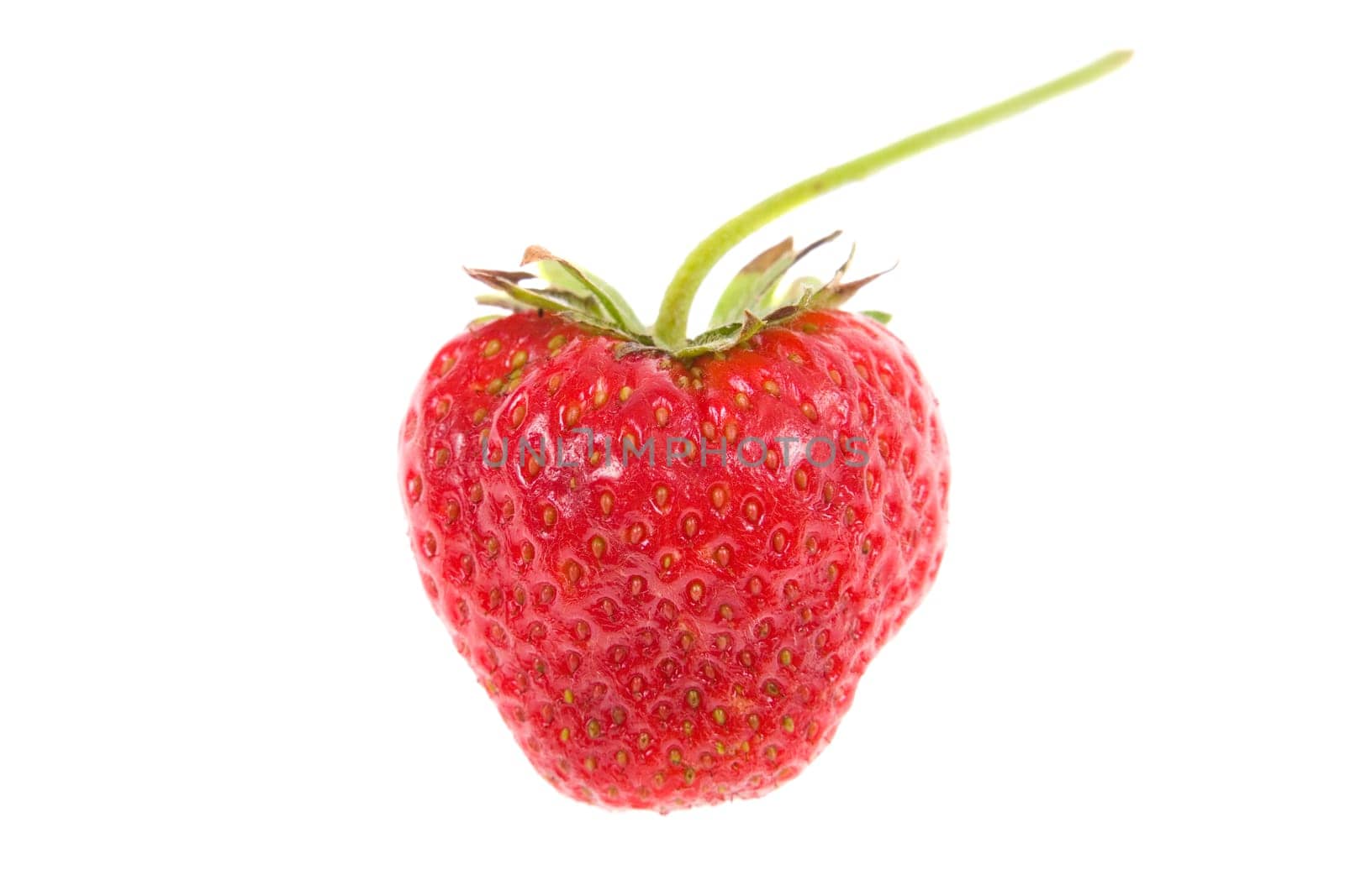 strawberry isolated on white background