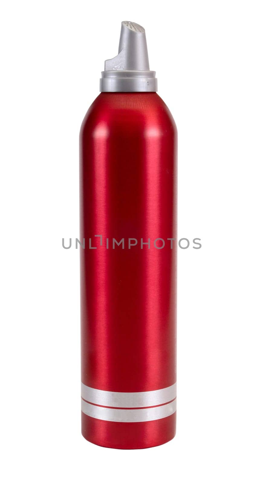 aerosol balloon isolated on white background